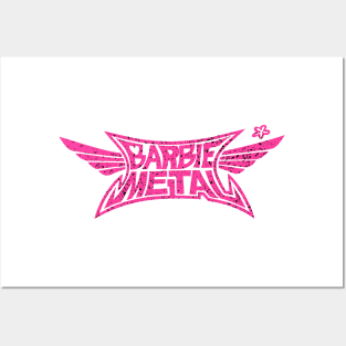 Barbie Metal Posters and Art